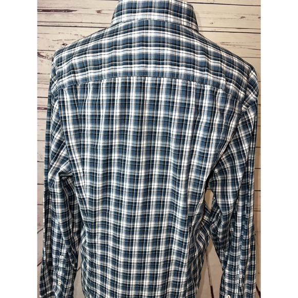 Untuckit Domier Shirt Button Front Long Sleeve size XL Extra Large Plaid USA - Picture 10 of 10